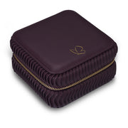 Schmuck Organizer mit Spiegel Medium bordeaux