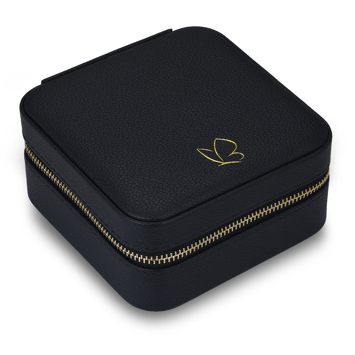 Schmuck Organizer mit Spiegel Medium schwarz