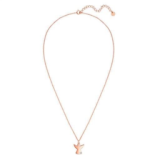 Engel-Kette roségold mit Lab Grown Diamond