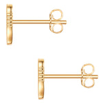 Engel Ohrstecker gold