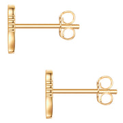 Engel Ohrstecker gold