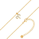 Sternzeichen Kette Widder mit Zirkonia