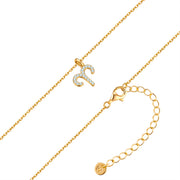 Sternzeichen Kette Widder mit Zirkonia