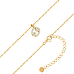 Sternzeichen Kette Krebs mit Zirkonia