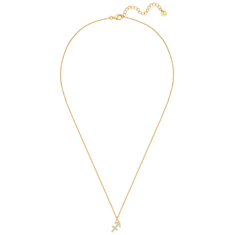 Sternzeichen Kette Schütze mit Zirkonia