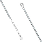Tennis-Armbänder silber 2.5 mm
