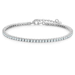 Tennis-Armbänder silber 2.5 mm