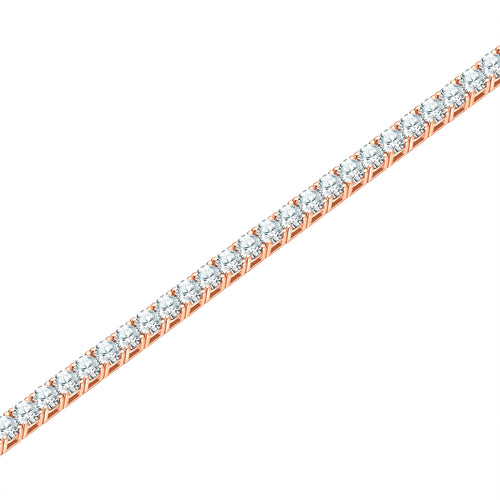 Tennis-Armband roségold 3.1 mm