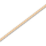 Tennis-Armband Zirkonia apricot 2.5 mm