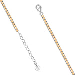 Tennis-Armband Zirkonia apricot 2.5 mm