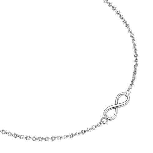 Infinity Armband silber