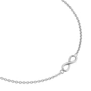 Infinity Armband silber