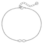 Infinity Armband silber