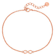 Infinity Armband roségold