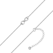 Kette mit Infinity silber
