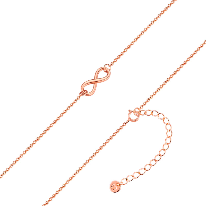 Kette mit Infinity roségold