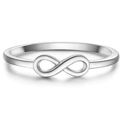 Infinity Ring silber