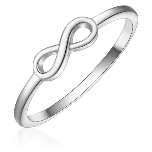 Infinity Ring silber