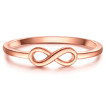 Infinity Ring roségold
