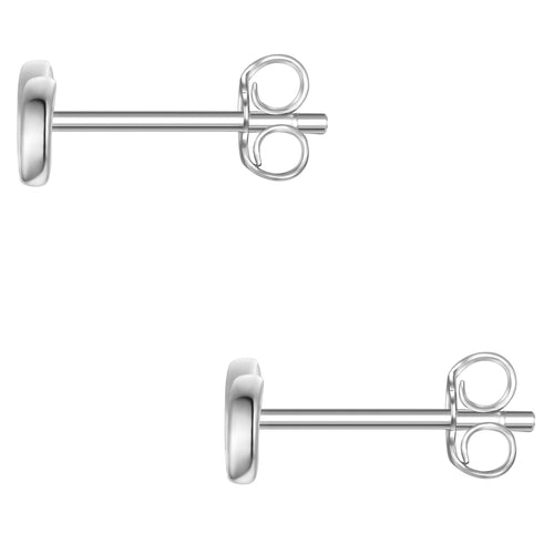 Infinity Ohrstecker silber