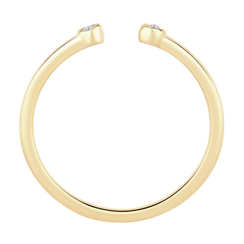 Ring Sterling Silber gelbgold Topas weiß