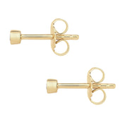 Topas-Ohrstecker gold
