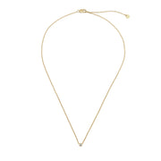 Goldene Kette mit Topas-Anhänger
