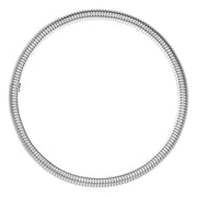 Armreif in silber breit