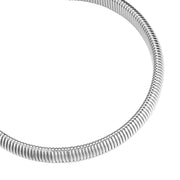 Armreif in silber breit