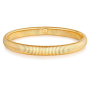 Breiter Armreif in gold