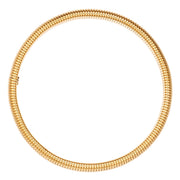 Breiter Armreif in gold