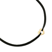 Textilarmband Tiny Hearts gold