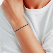 Textil-Armband Tiny Hearts mit Zirkonia