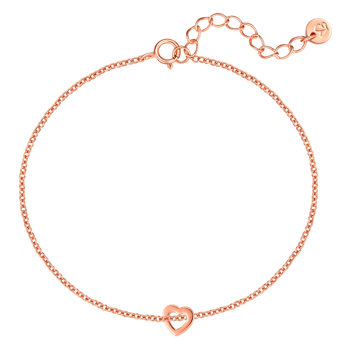 Armband Tiny Hearts roségold