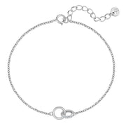 Armband Twice mit Zirkonia