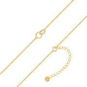 Kette Twice mit gold mit Zirkonia