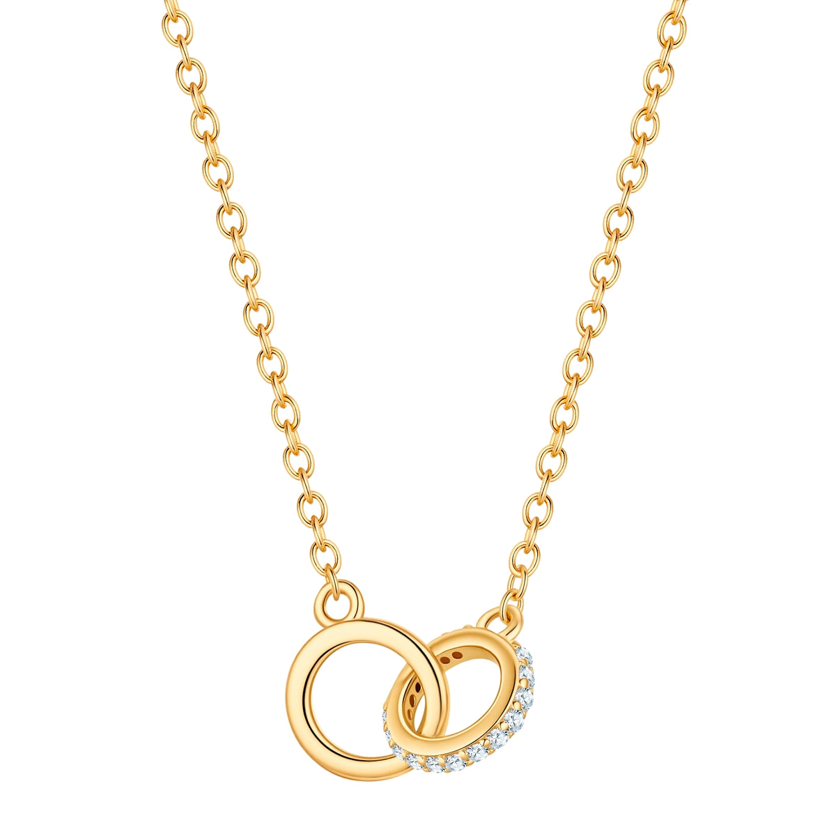 Kette Twice mit gold mit Zirkonia