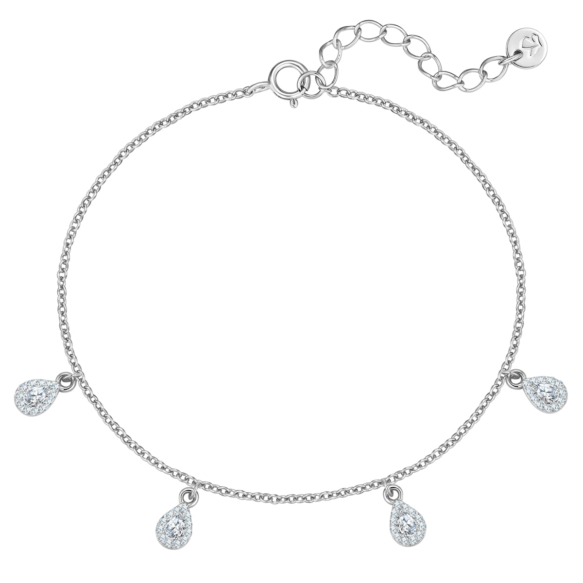 Armband mit Zirkonia-Steinchen