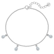 Armband mit Zirkonia-Steinchen