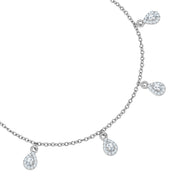 Armband mit Zirkonia-Steinchen