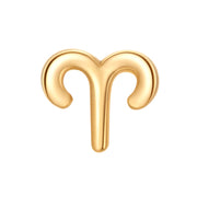 Piercing Sternzeichen Widder gold