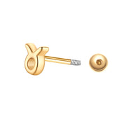 Piercing Sternzeichen Stier gold