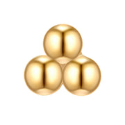 Piercing Kugeln gold