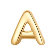 Piercing Buchstabe A gold