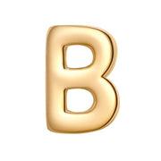 Piercing Buchstabe B gold