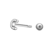 Piercing Buchstabe C