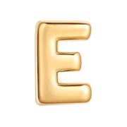 Piercing Buchstabe E gold