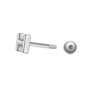 Piercing Buchstabe H