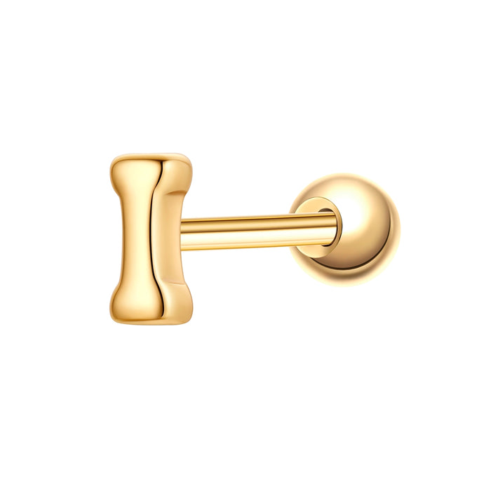Piercing Buchstabe I gold
