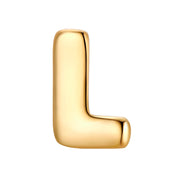 Piercing Buchstabe L gold
